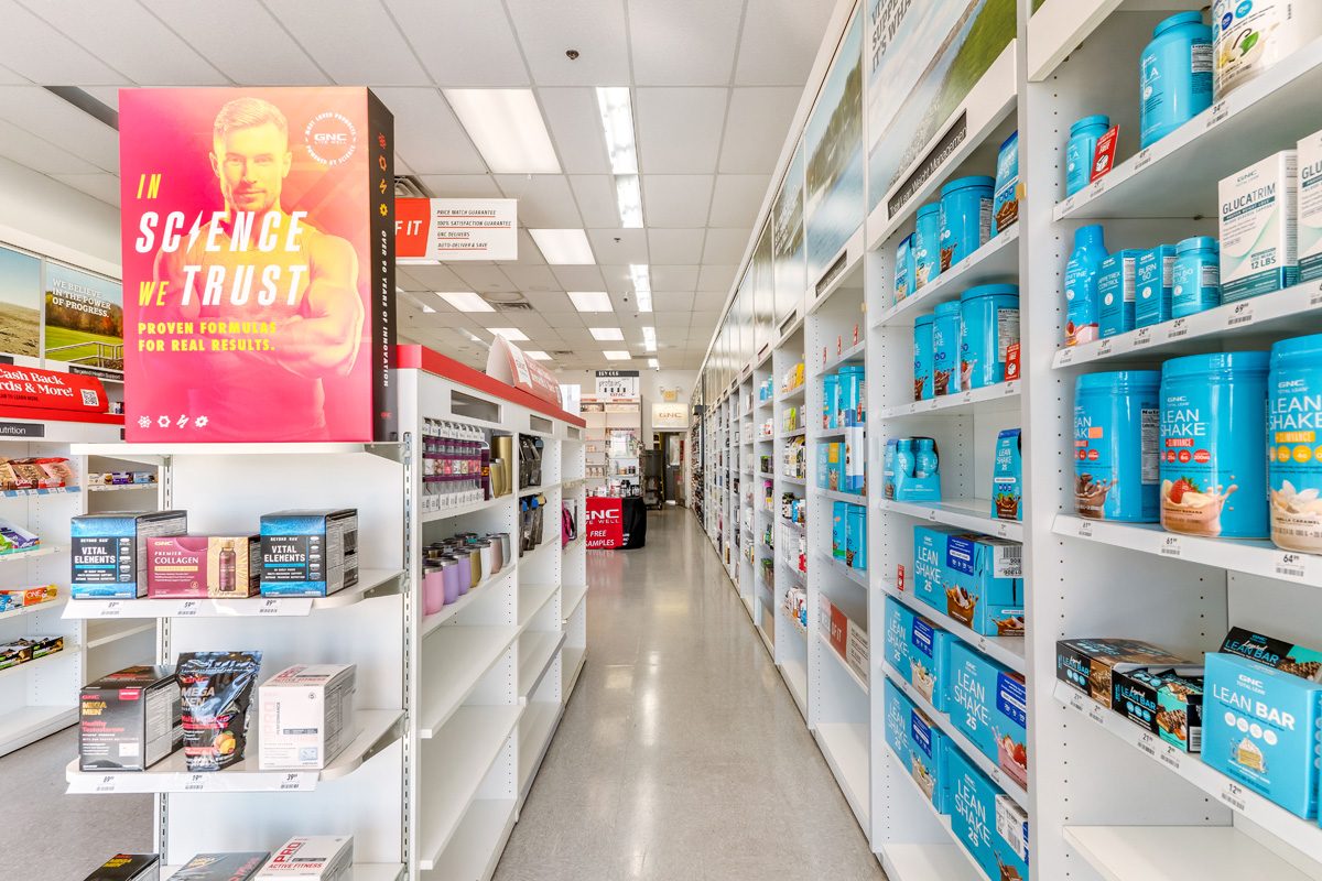 GNC Retail Interior Build - GNC5693