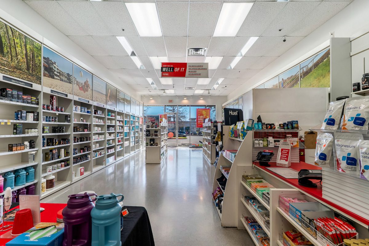 GNC Retail Interior Build - GNC5702