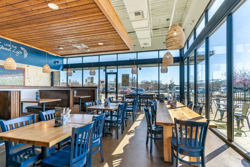 Tazikis - Mediterranean Restaurant Interior
